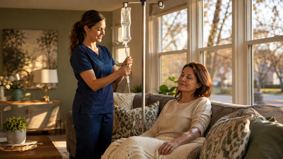 At-Home IV Therapy in Cleveland: Skip the Clinic and Let Recovery Come to You